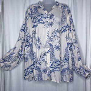 ✨ LAST CHANCE ✨  FREE PEOPLE ‘Bianca' blouse!